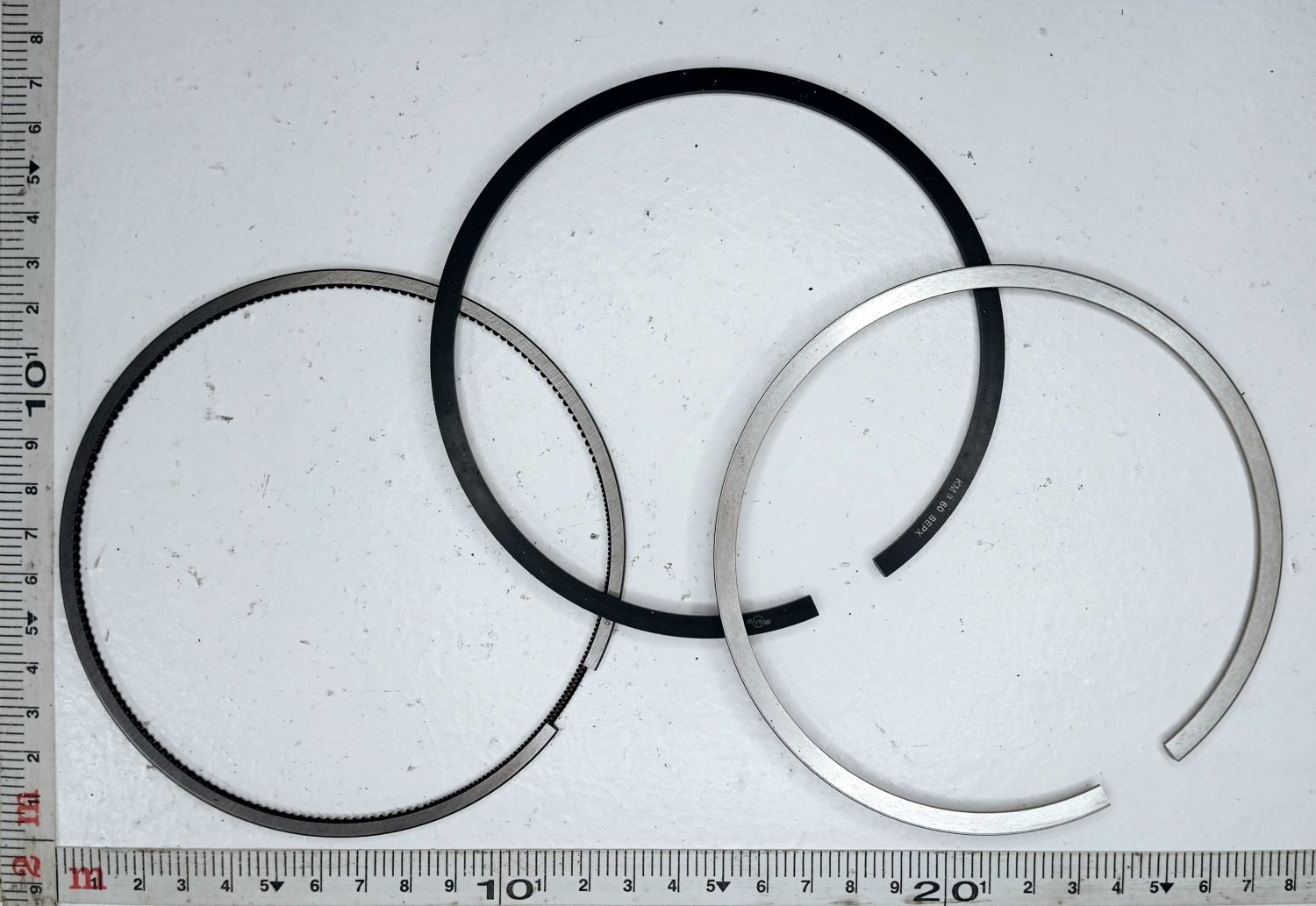 Комплект поршневых колец Евро 3 на 1 поршень (мск 3 мм) / КМЗ