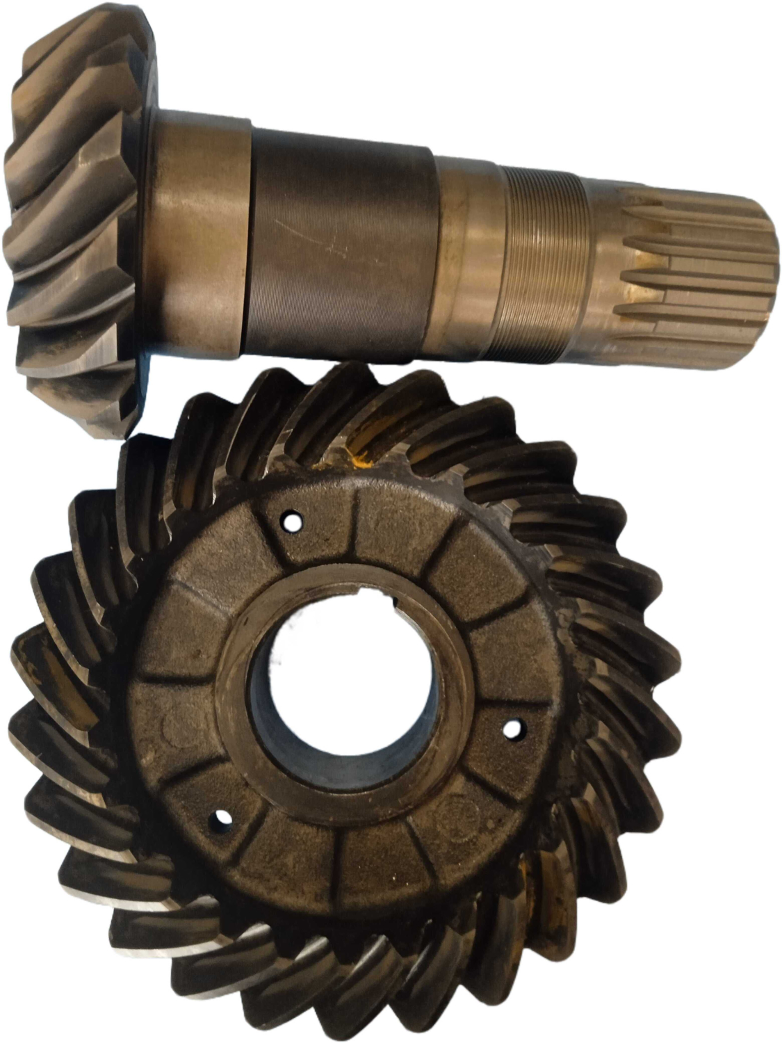 Коническая пара среднего редуктора