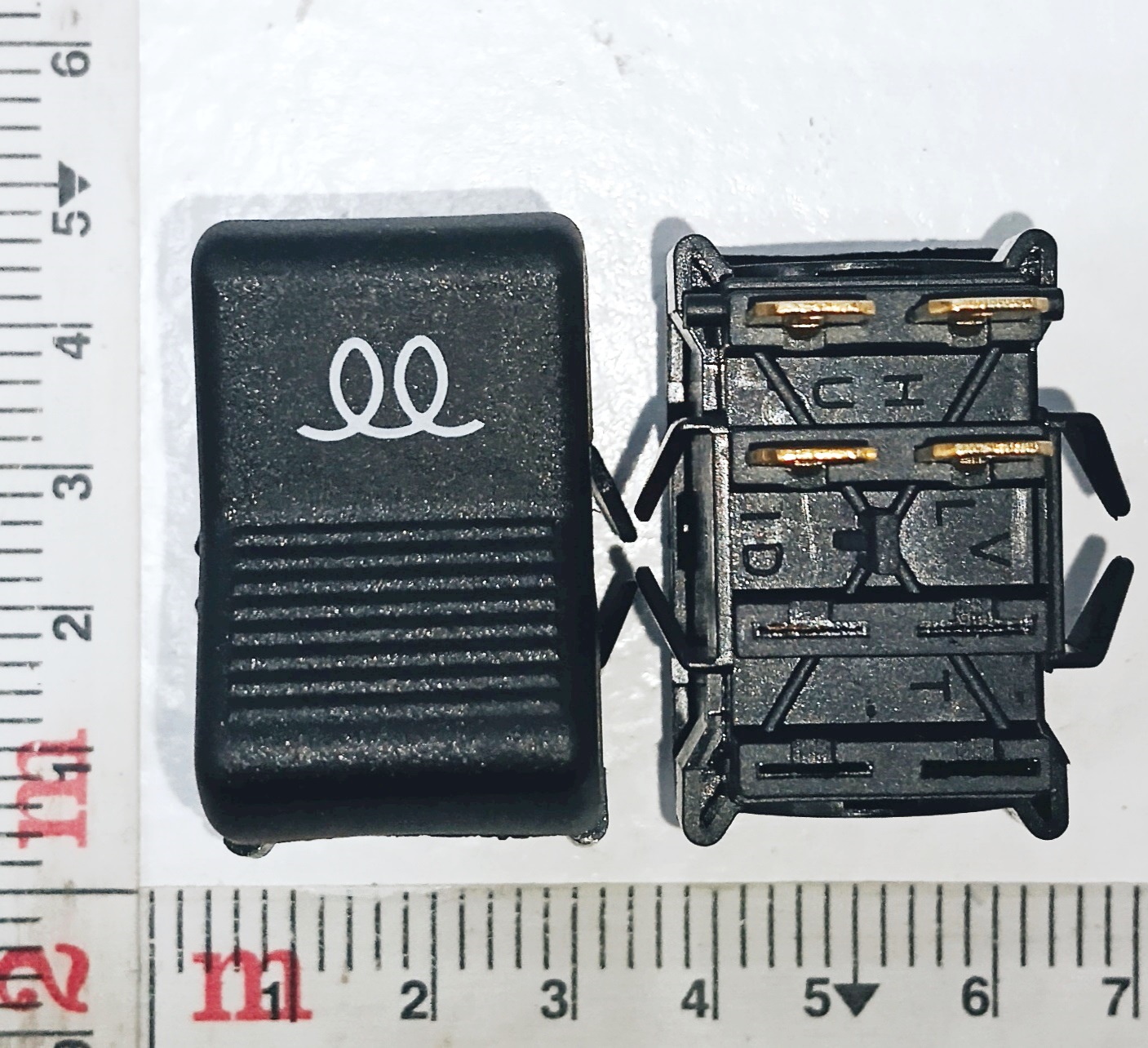 Клавиша предпускового обогревателя МТЗ, КАМАЗ, МАЗ