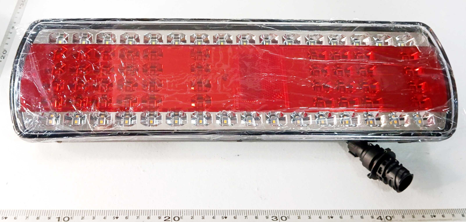 Фонарь задний правый с бегущим указателем поворота светодиодный  со жгутом ФП012 АЕ / АВТОЭЛЕКТРИКА