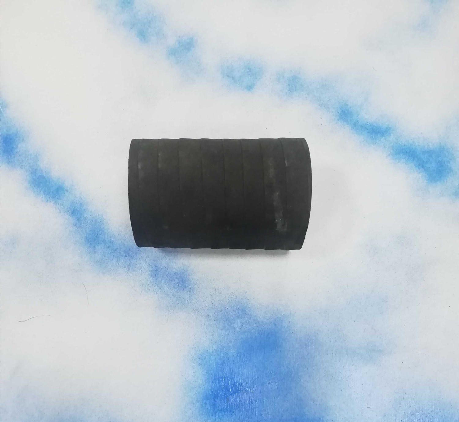 Патрубок радиатора нижний короткий резиновый d70х120