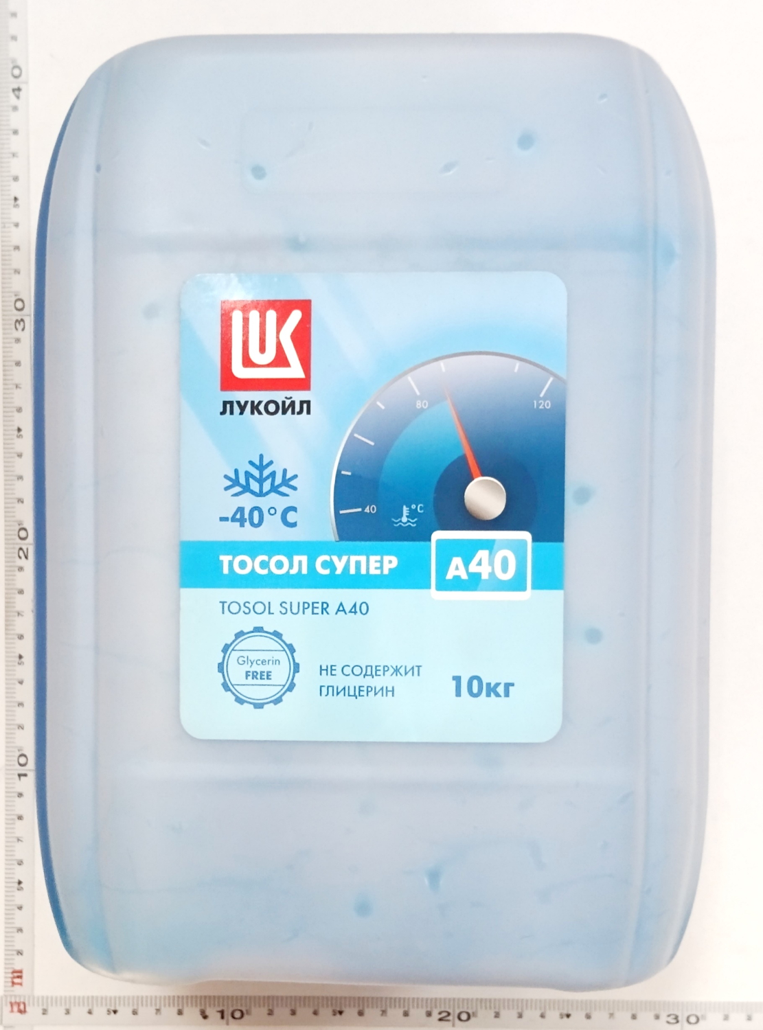Жидкость охлаждающая Тосол А-40М Суппер 10 л / ЛУКОЙЛ