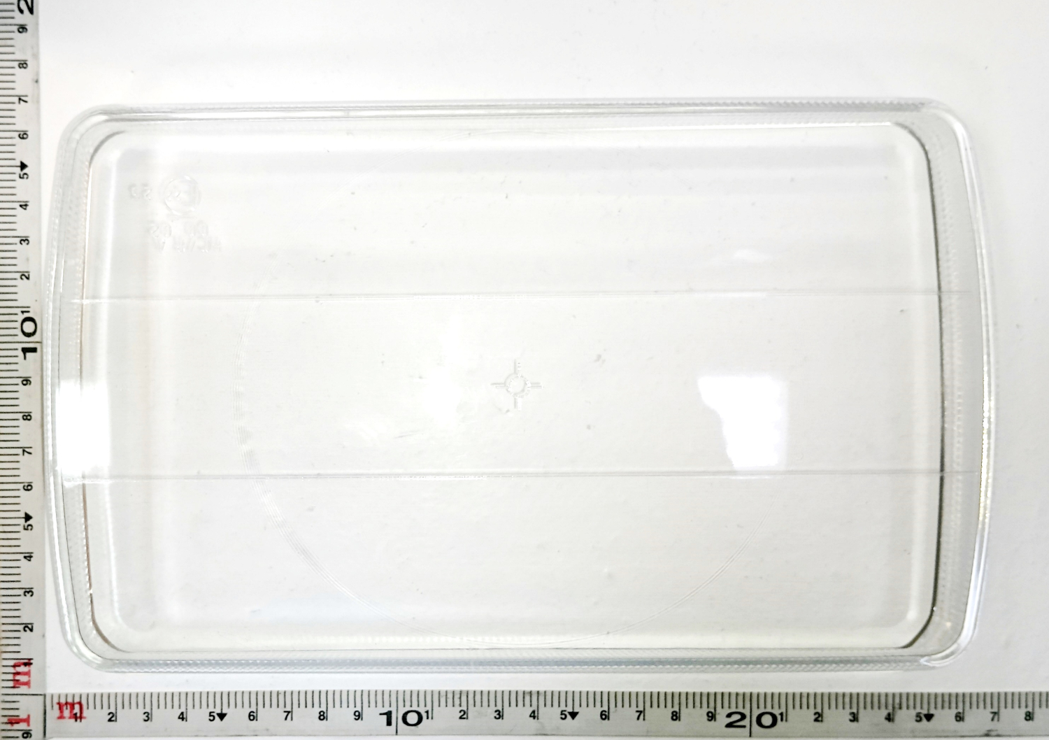 Стекло фары гладкое