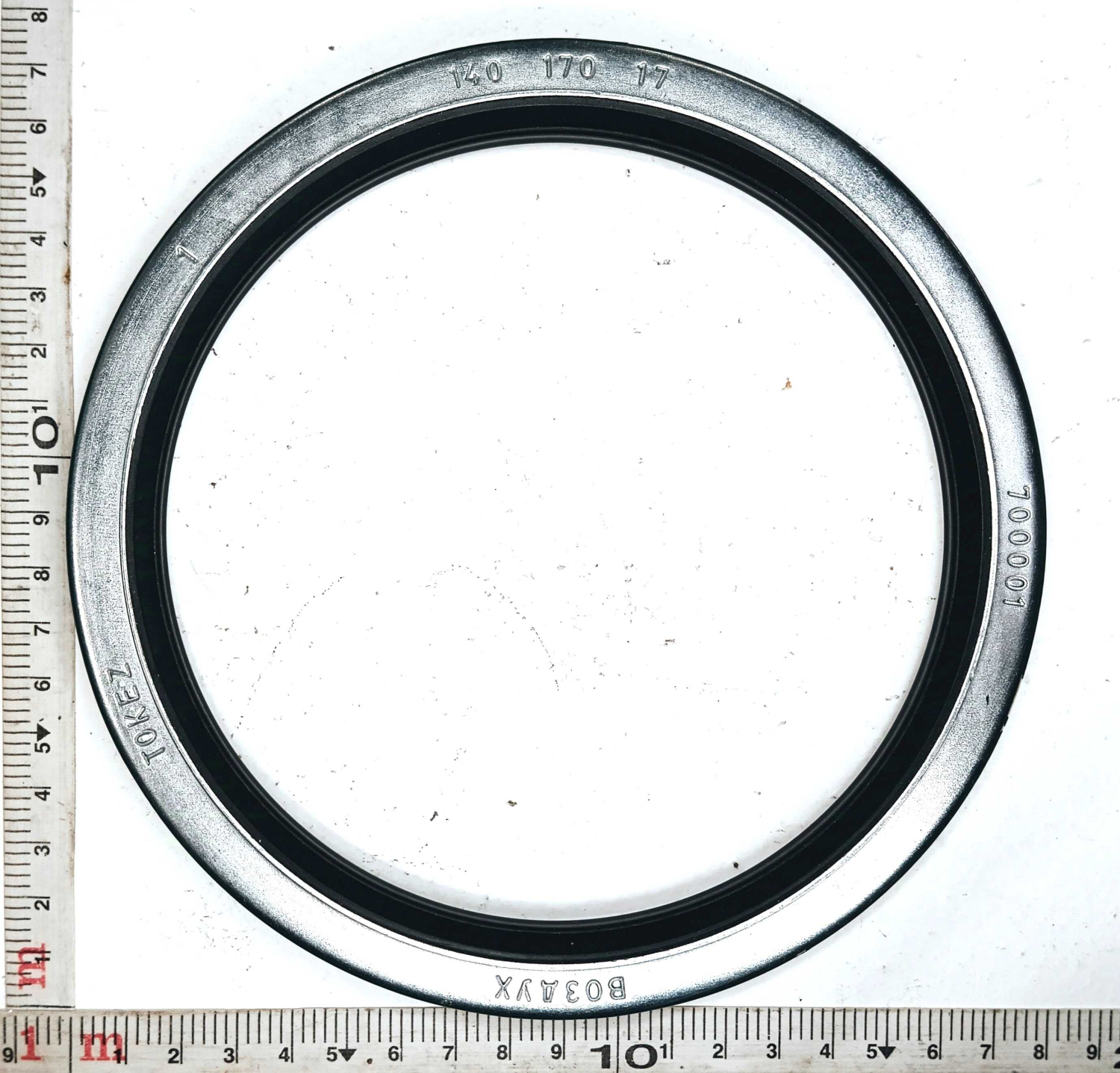 Сальник 140х170х17 задней ступицы Евро-2 касетный / TOKEZ