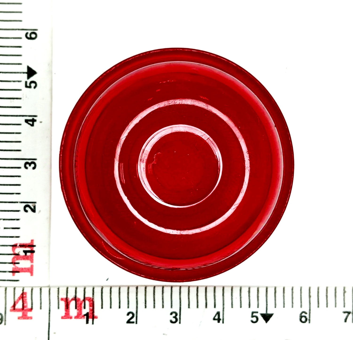 Рассеиватель габаритов Е102 красный