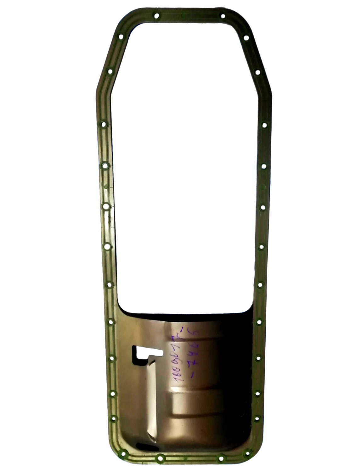 Желоб с прокладкой поддона