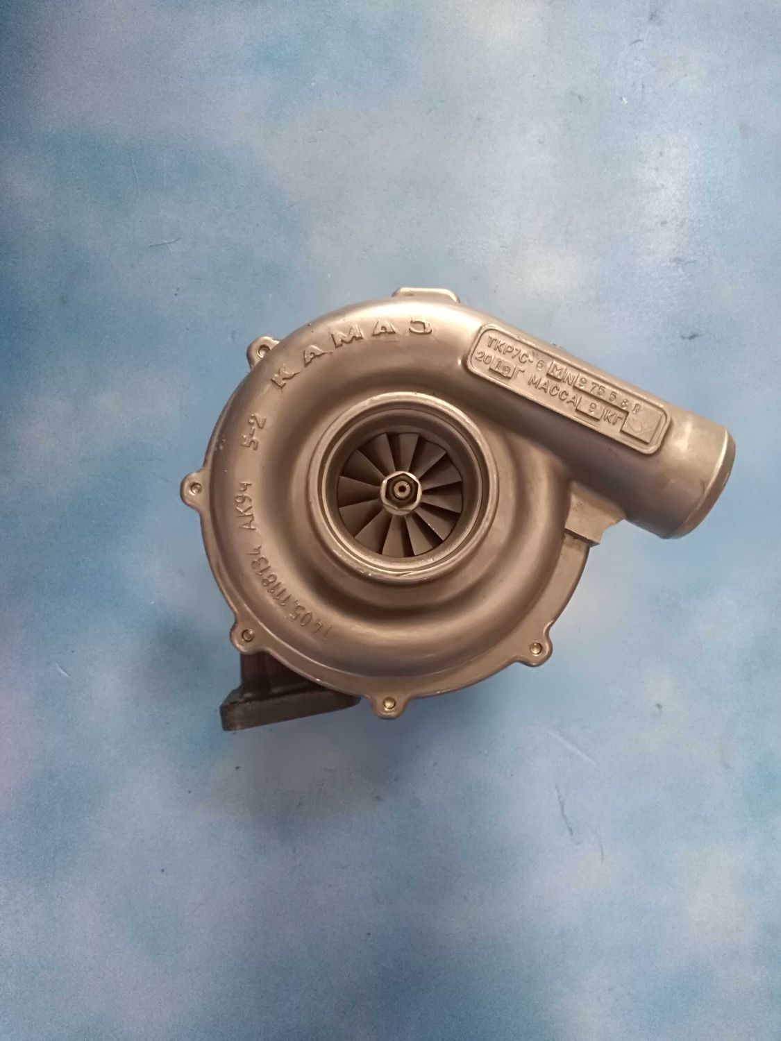 Турбокомпрессор левый ТКР7С-6М (под хомут)