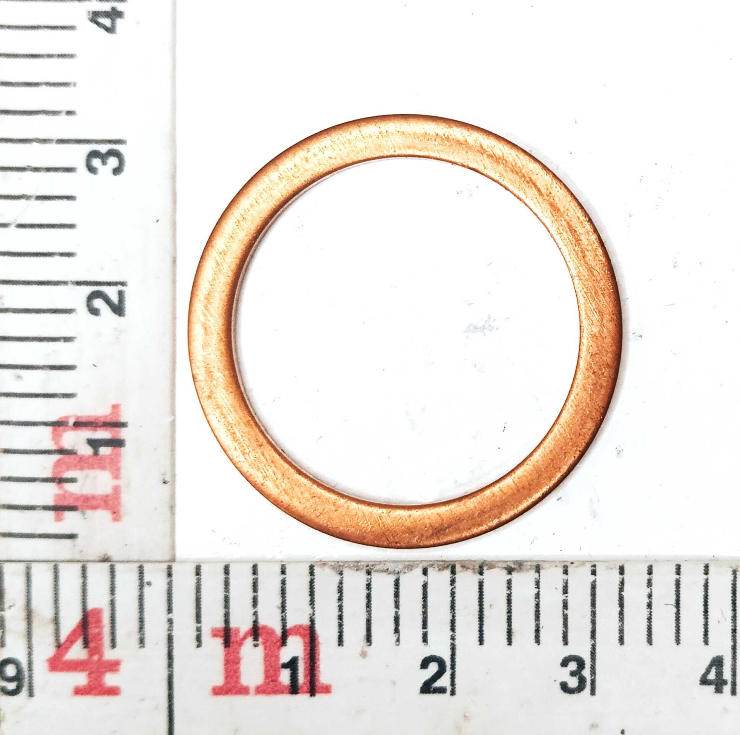 Шайба медная ф24 24*30*1,5