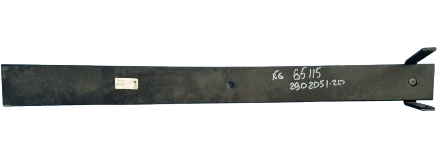 Лист передней рессоры №6 с хомутом с одной стороны 990х90х14