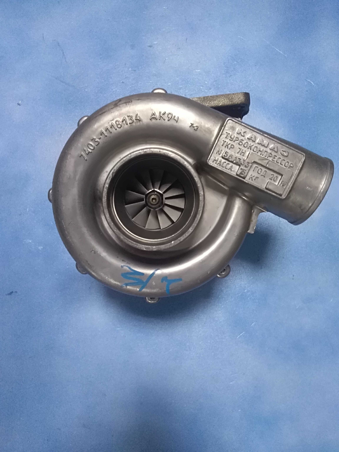 Турбокомпрессор правый ТКР7Н