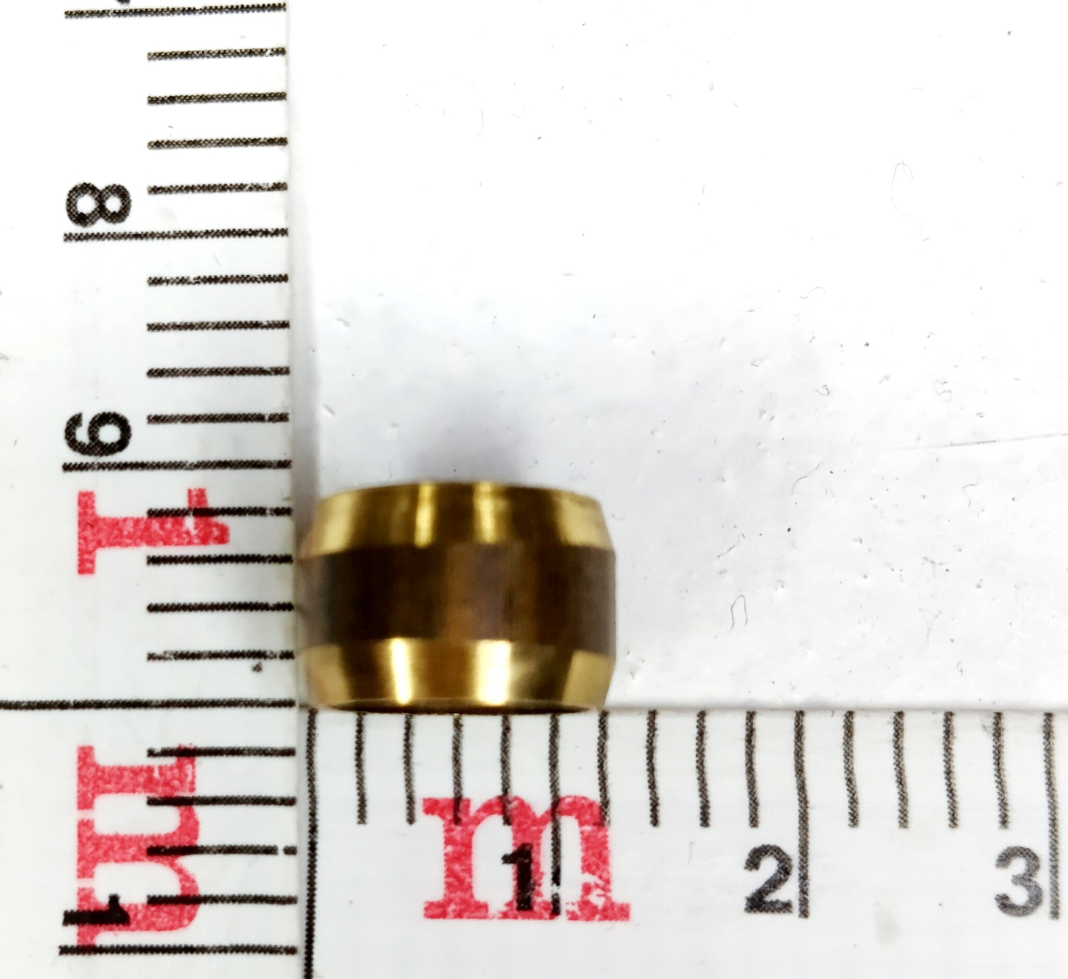 Муфта трубки ПВХ, полиамидной, медной d 10 медная