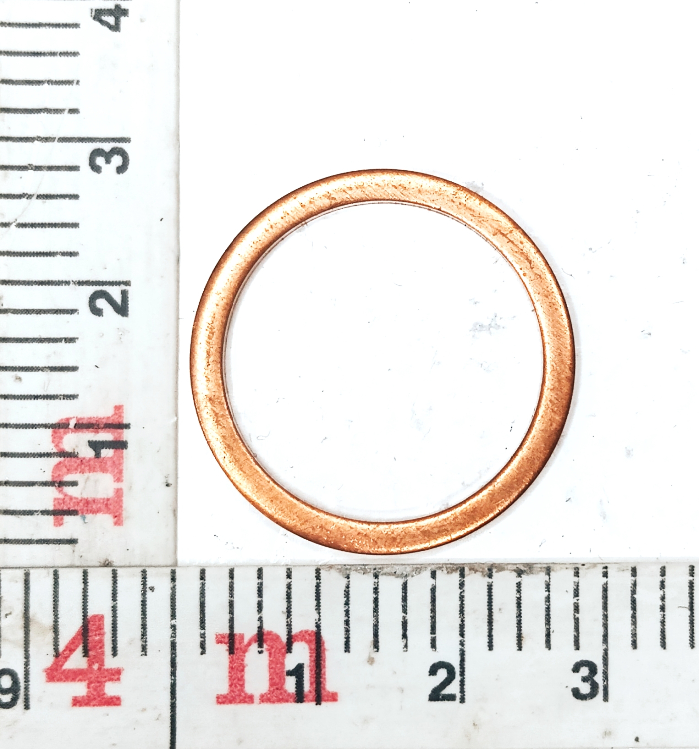 Шайба медная ф22 22*27*1,5